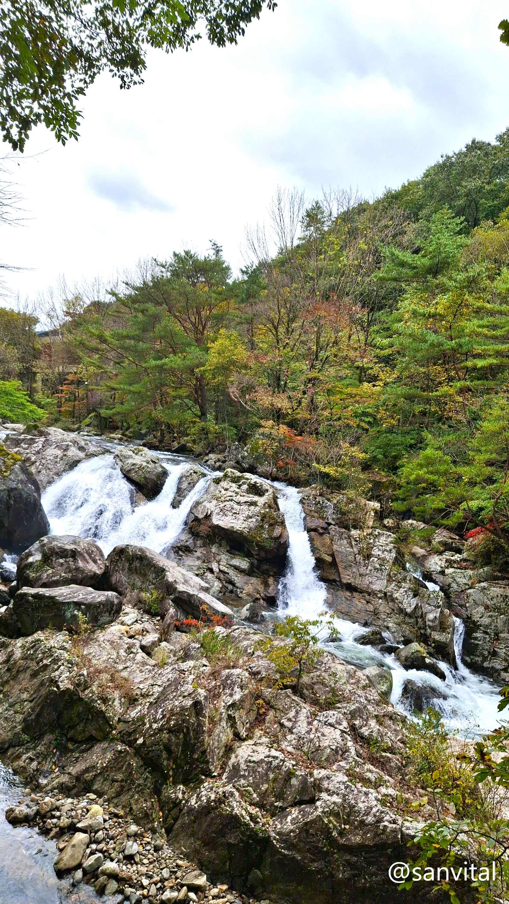 구천동어사길 월하탄