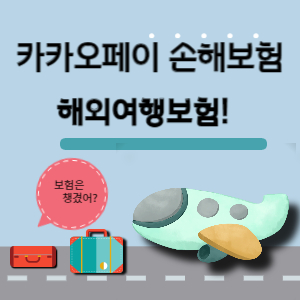 카카오페이 손해보함 해외여행보험