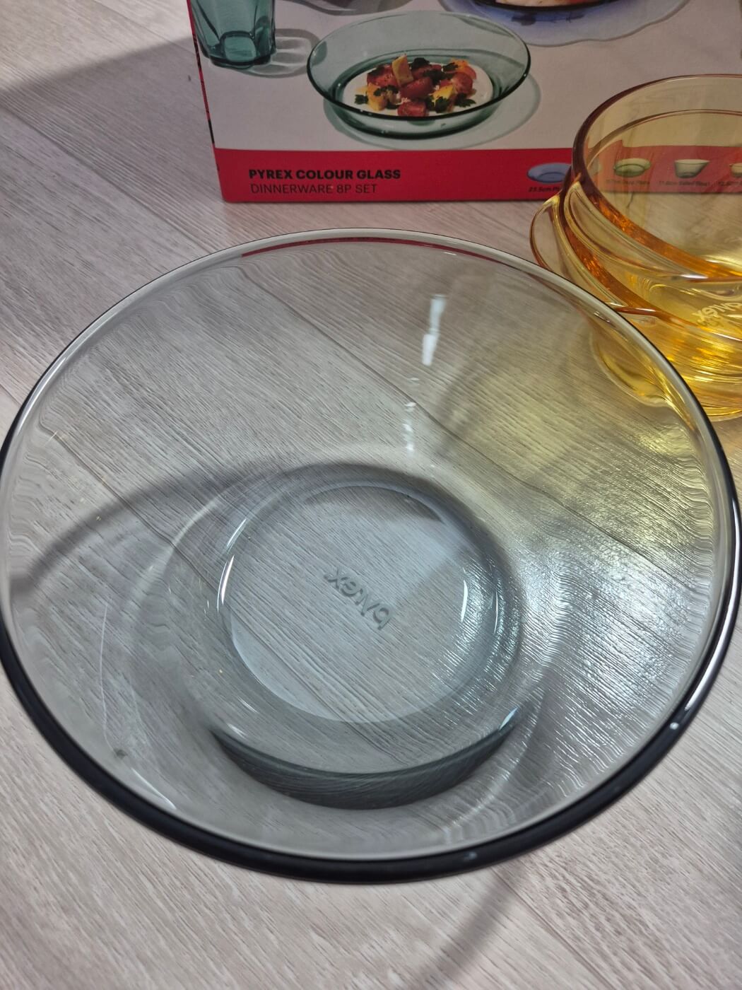 파이렉스 컬러글라스 그릇세트