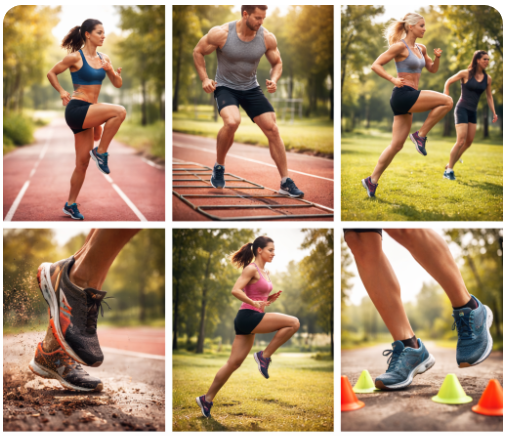 러닝 드릴의 효과 (자세교정, 지면접촉, 탄성에너지)