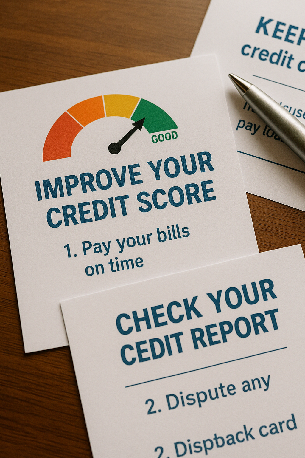 신용점수 올리는 7가지 현실전략