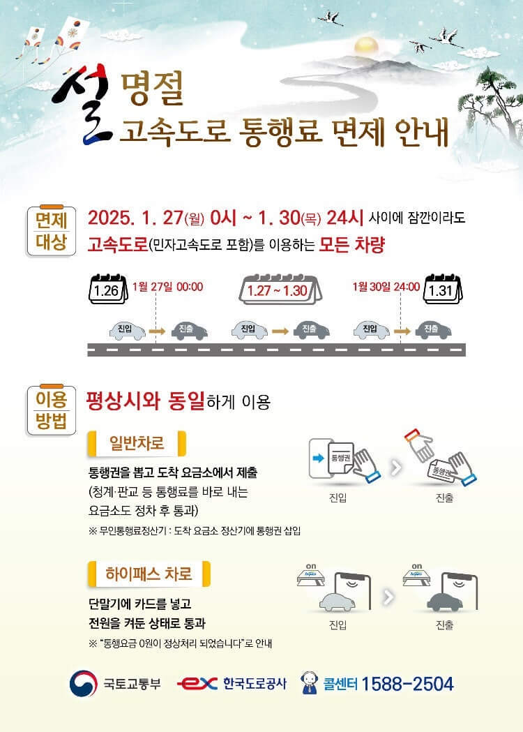 통행료 면제