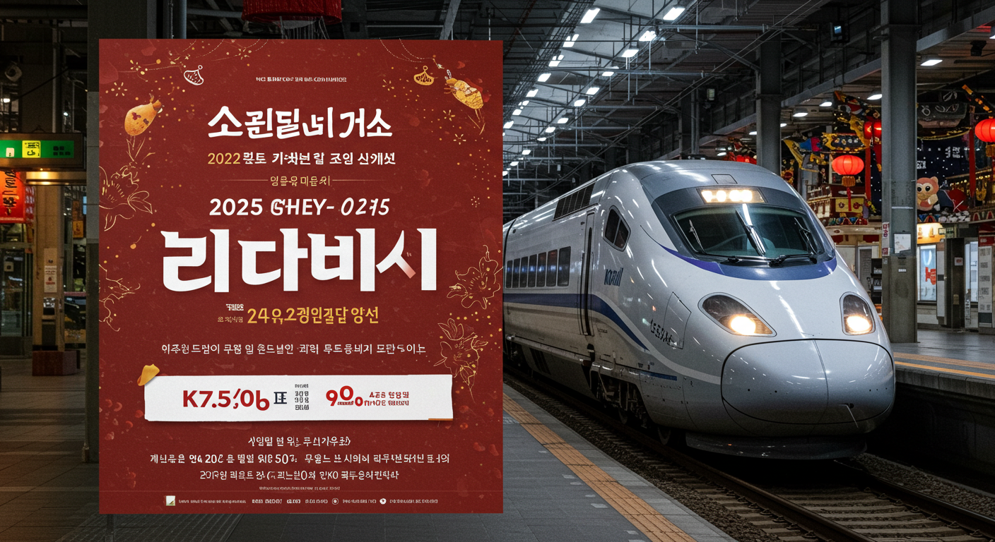 2025-KTX-추석-열차표-일정-할인-주의사항