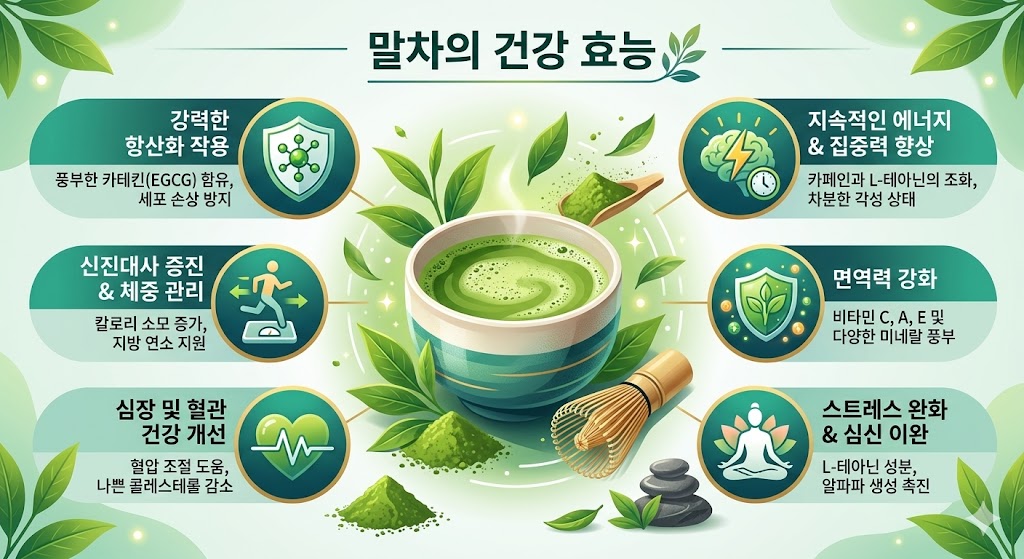 말차의 건강 효능