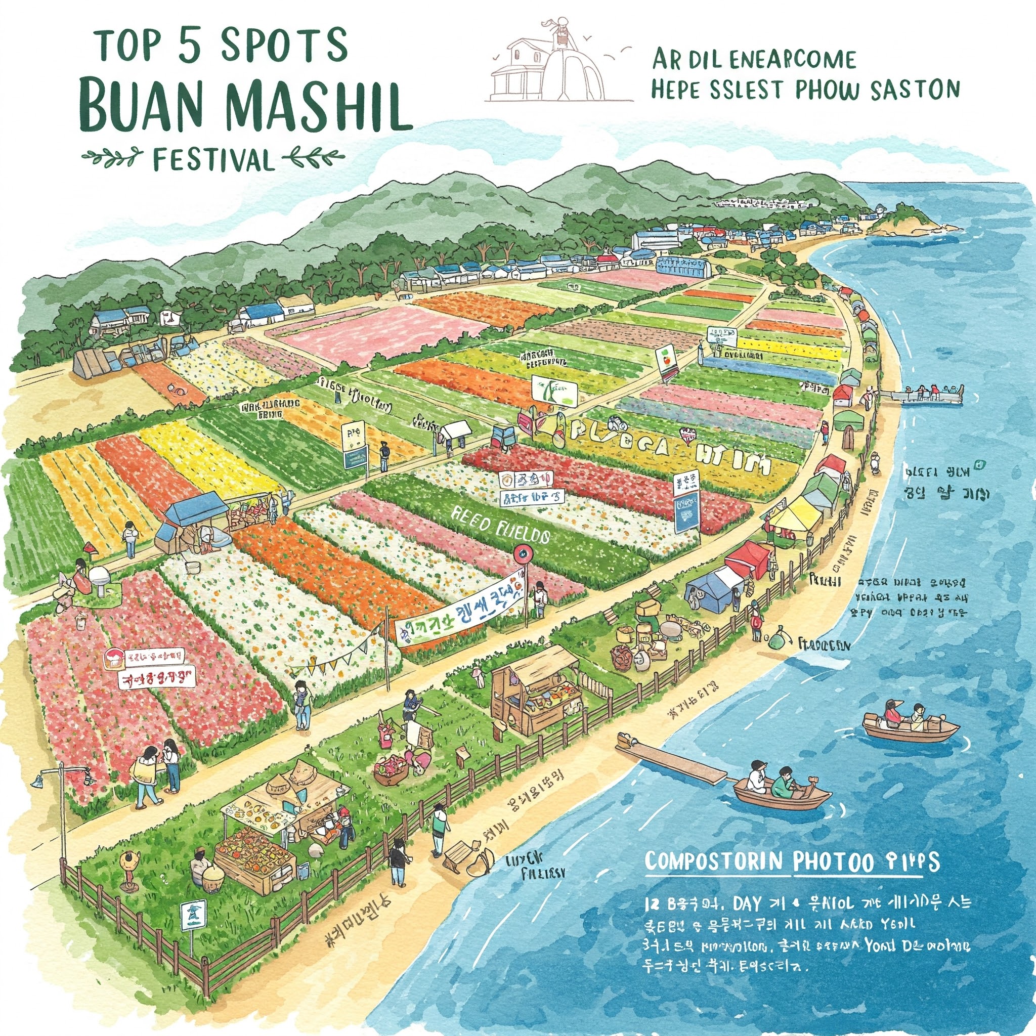 부안마실축제 사진 명소 TOP5, 인생샷 스팟 완벽 정리