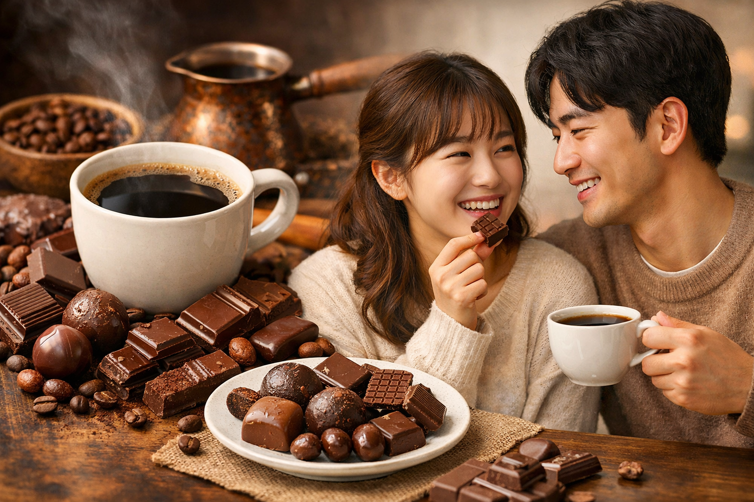 커피와 초콜릿