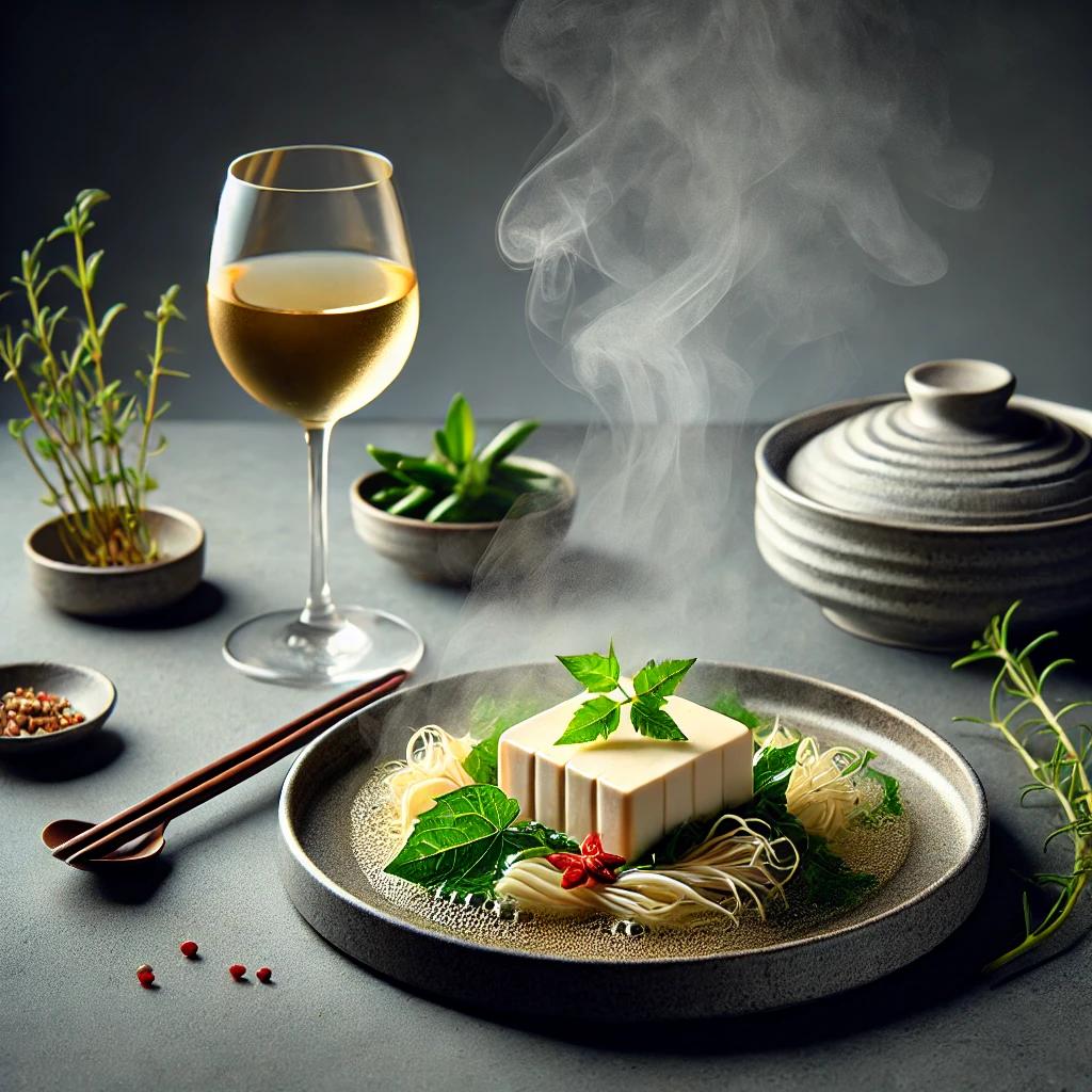 어떤 술 안주로도 OK! 두부 화이트와인찜