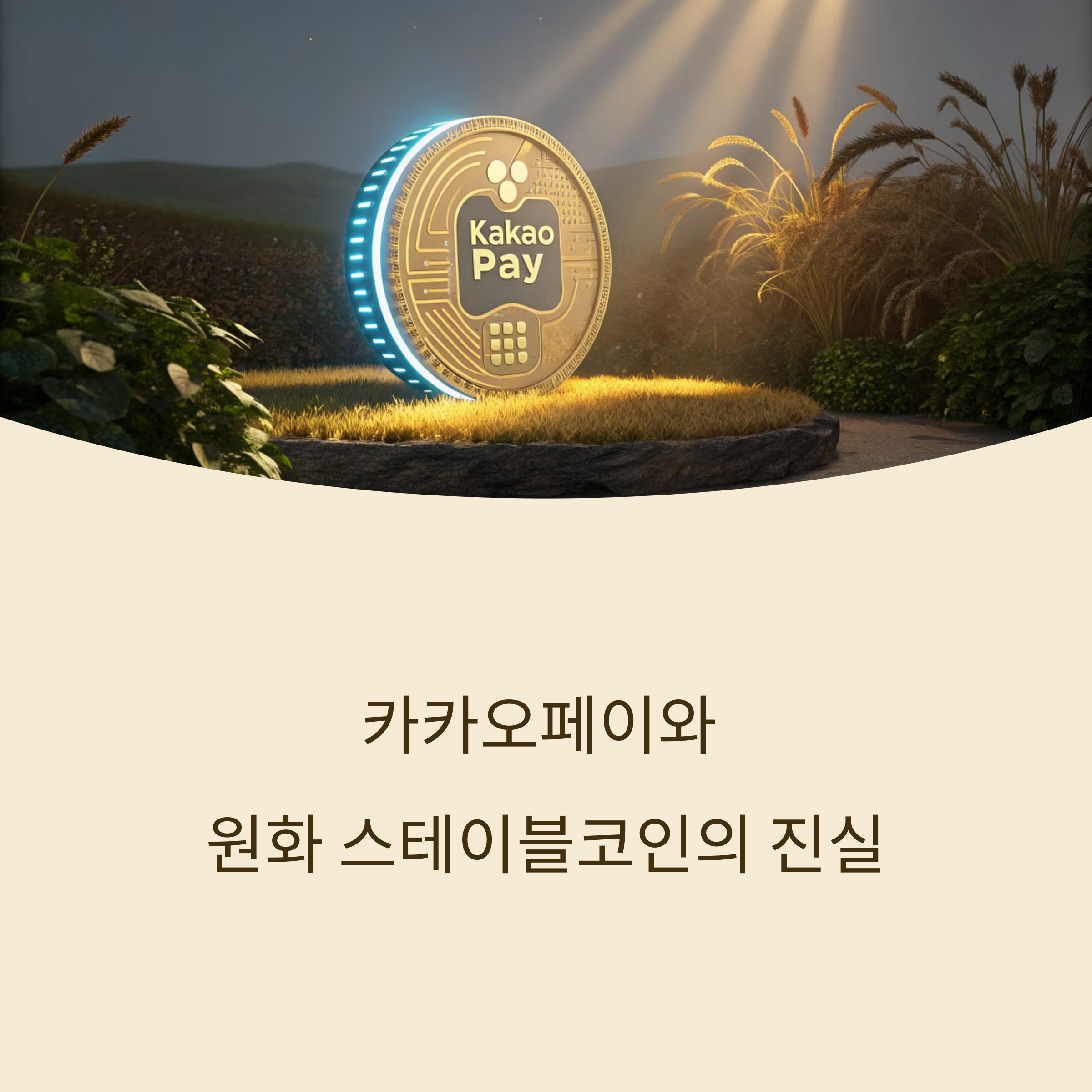 카카오페이, 원화 스테이블코인 테마의 중심에 서다