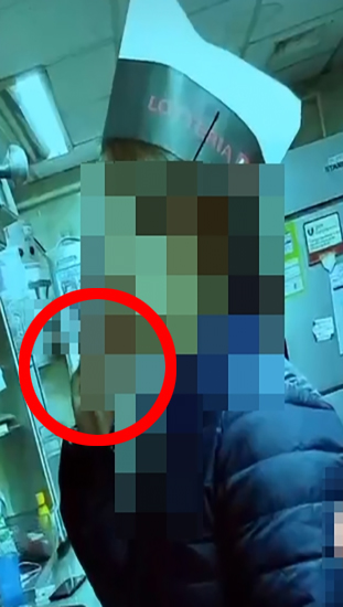 롯데리아 알바생 흡연 논란