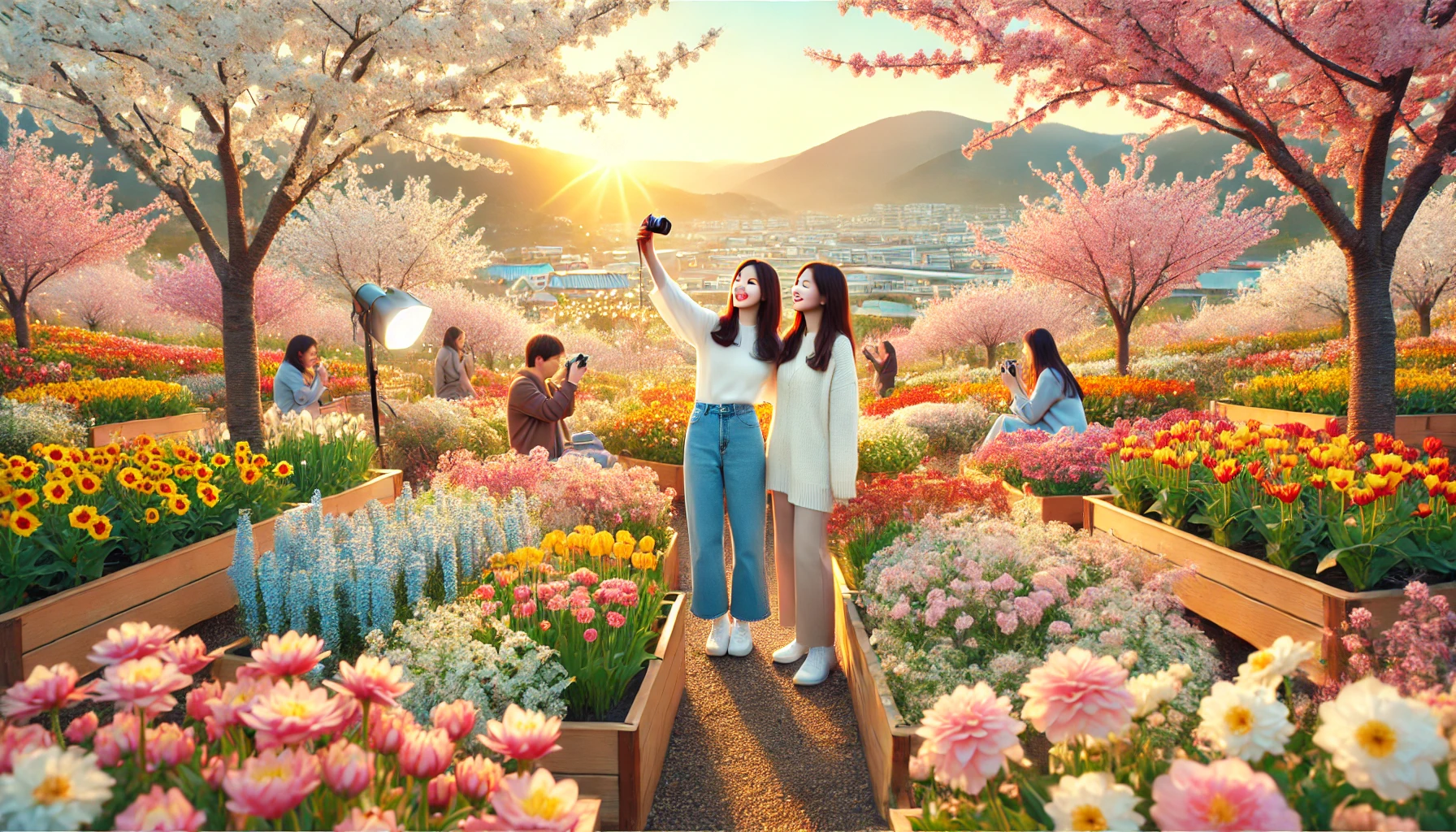 봄꽃과 함께하는 인생 사진 명소 – 지금 아니면 못 찍어요!