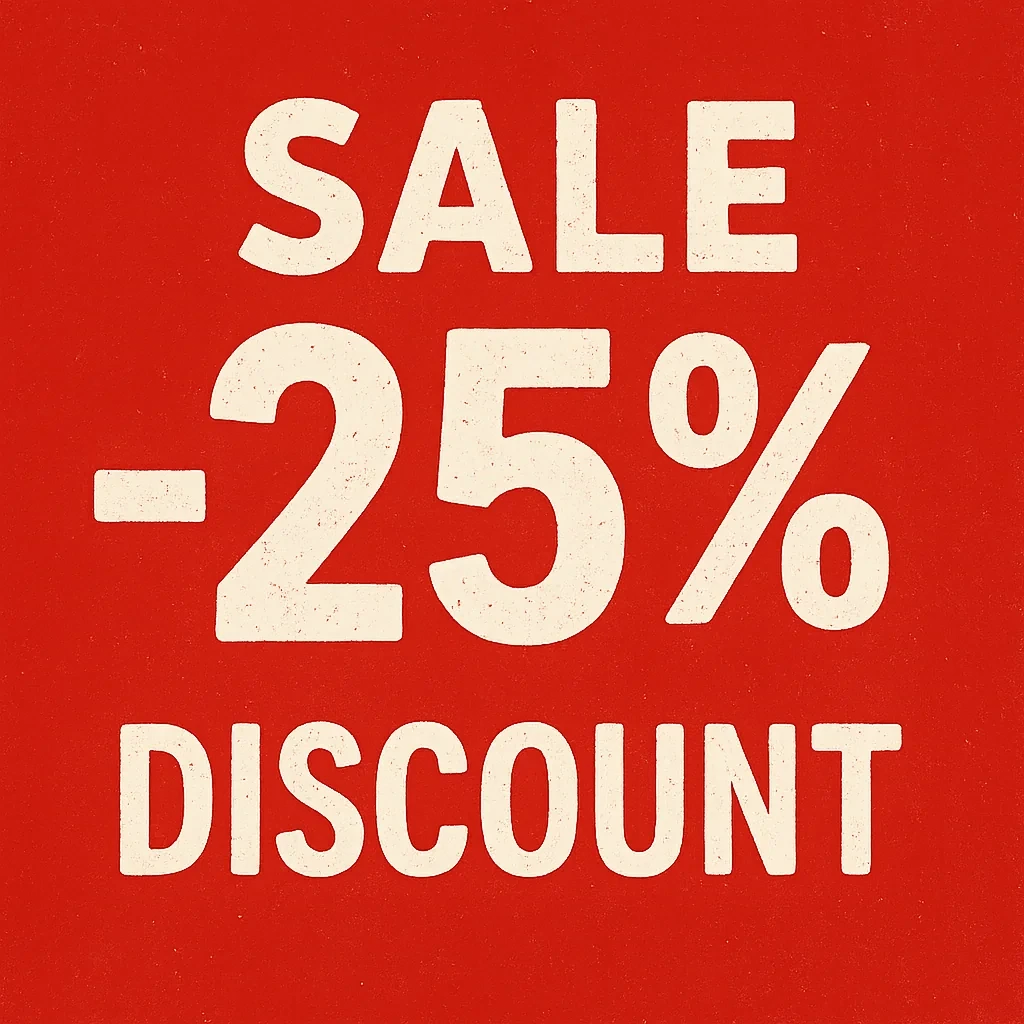 25% 할인