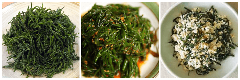 톳, 톳나물무침, 톳두부무침 사진