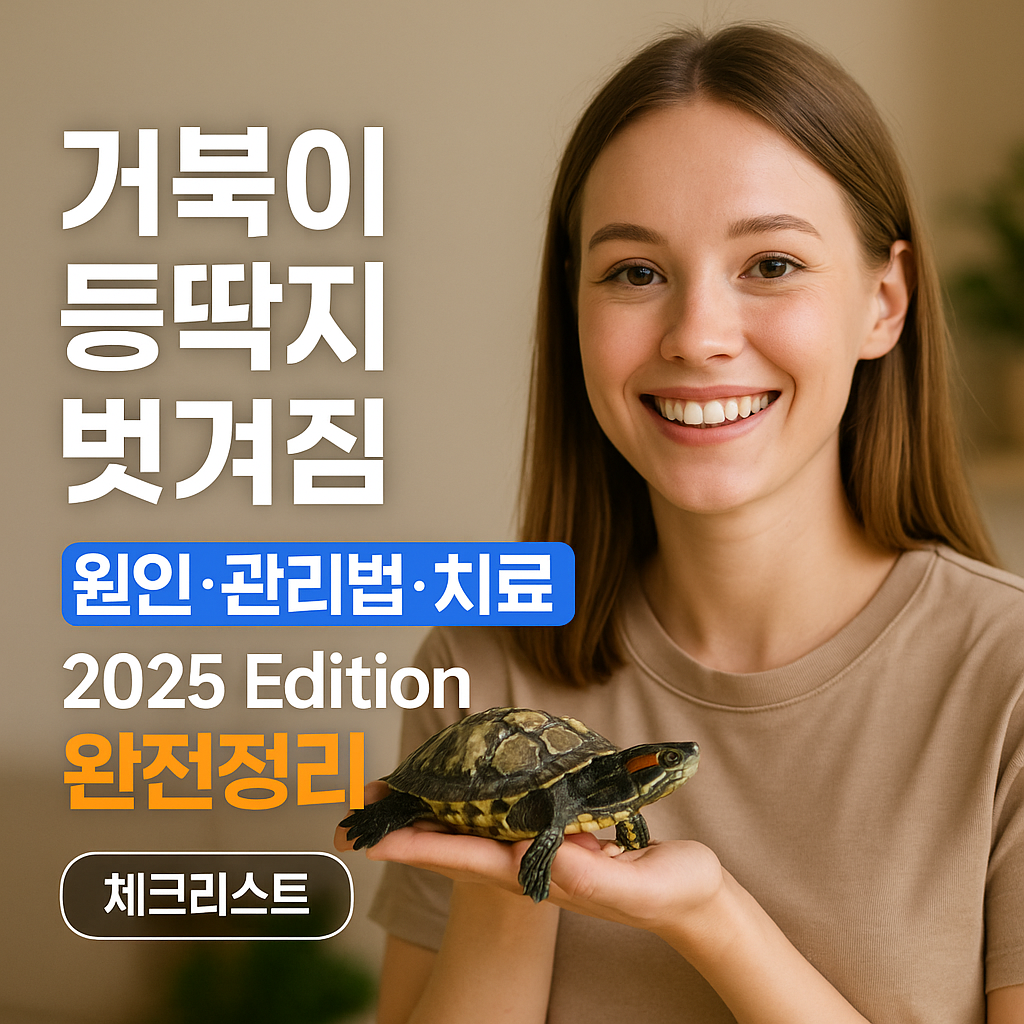 거북이 등딱지 벗겨짐 | 원인·관리법·치료 2025 Edition 완전정리