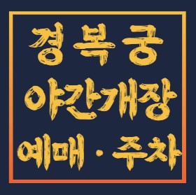 경복궁 야간개장