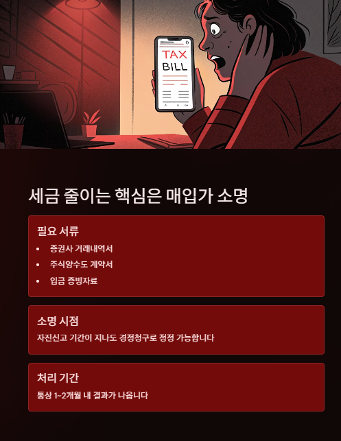 세금 줄이는 핵심은 매입가 소명