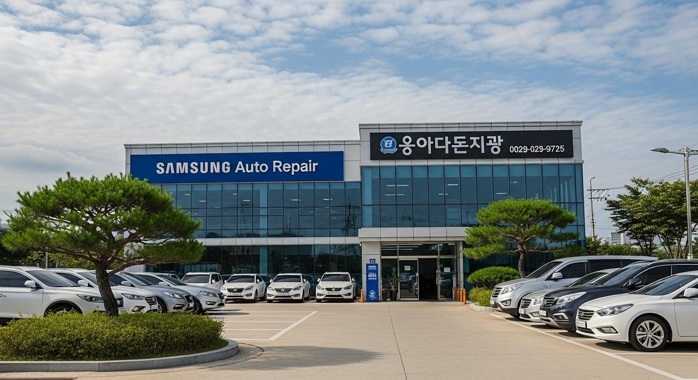 분당오토플라자 삼성자동차전문수리점