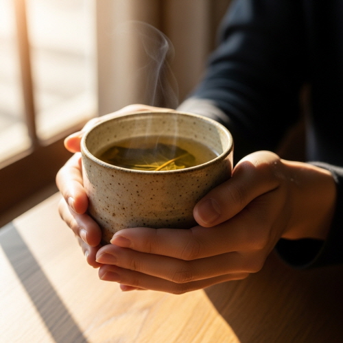 감잎차 먹는 방법