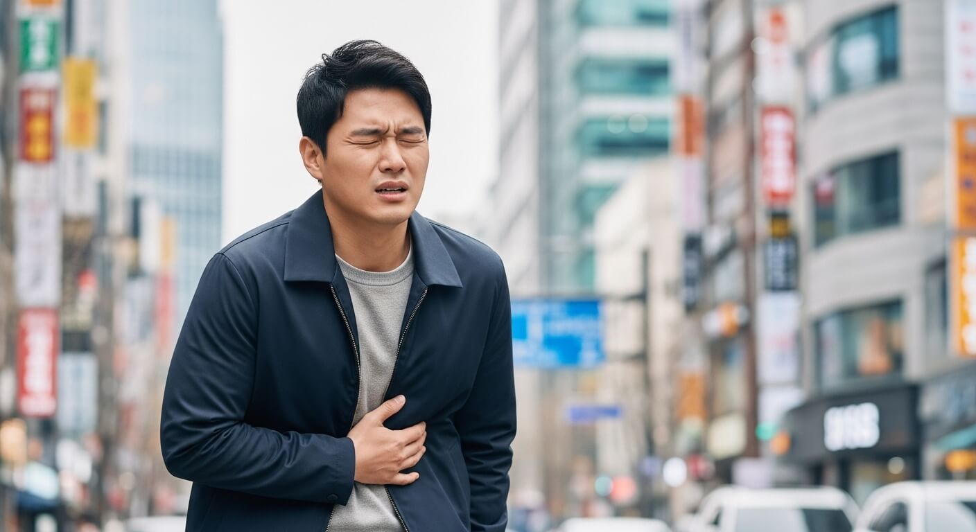 왼쪽 옆구리 통증 의심되는병