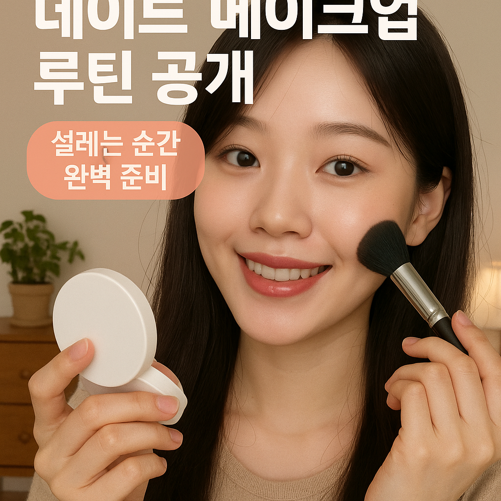 데이트 메이크업 루틴