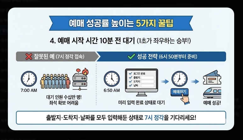 2026 설날 기차표 예매 일정