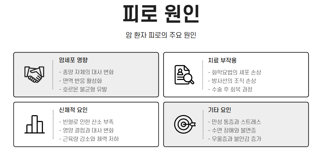 확인된 피로 원인