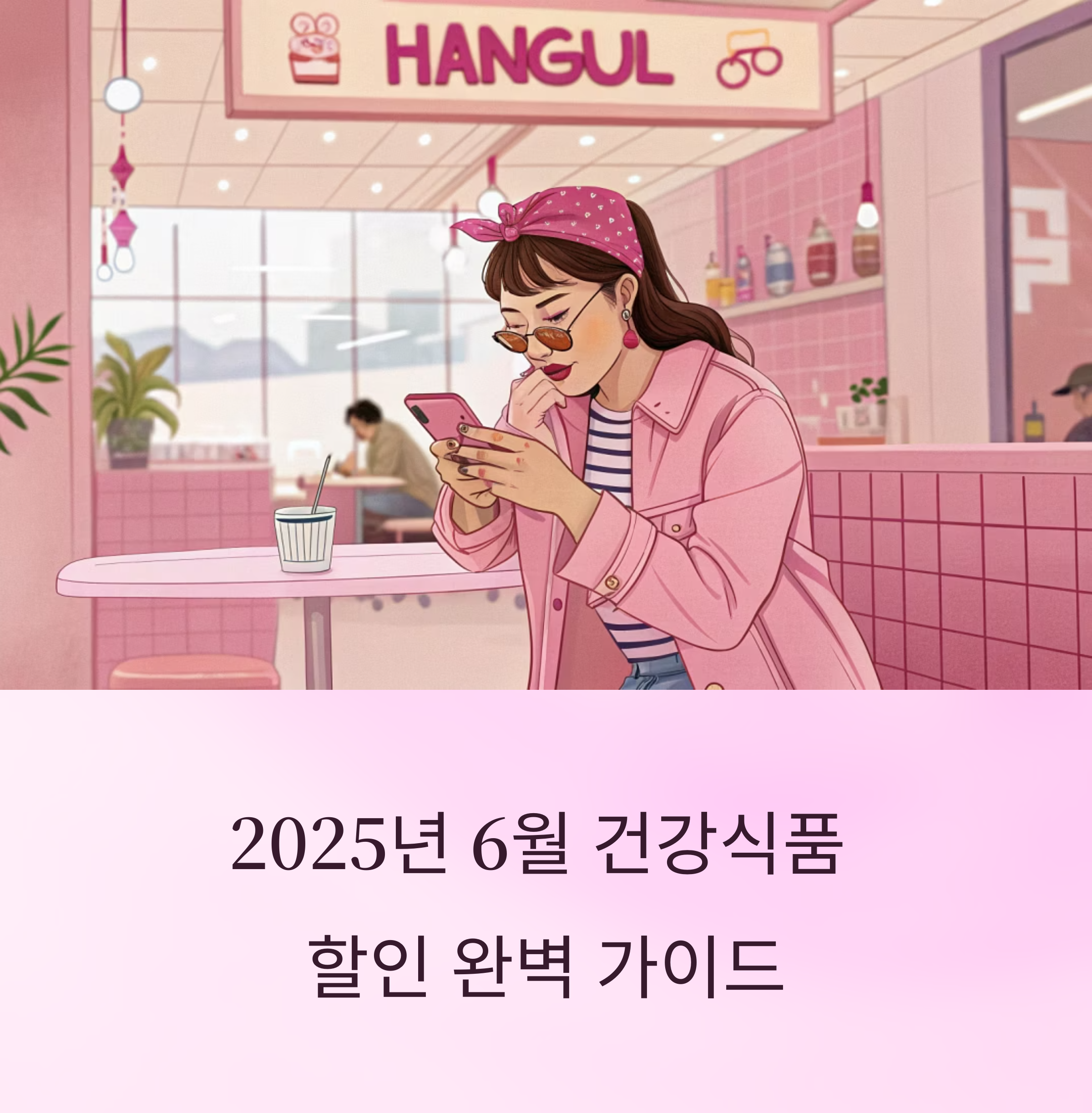 2025년 6월 건강식품 할인 완벽 가이드: 실속 구매부터 건강 실천까지