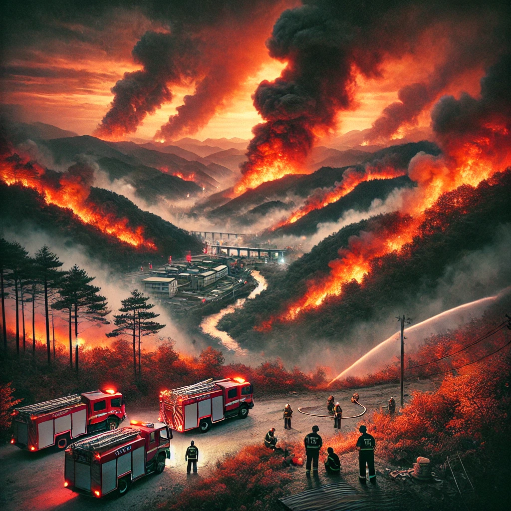 산청 산불 피해 확산, 주민 260명 대피… 실시간 현장 상황 보기