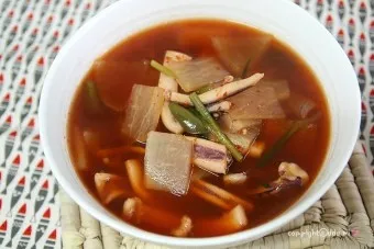 오징어 무국 끓이는 방법 황금레시피_3