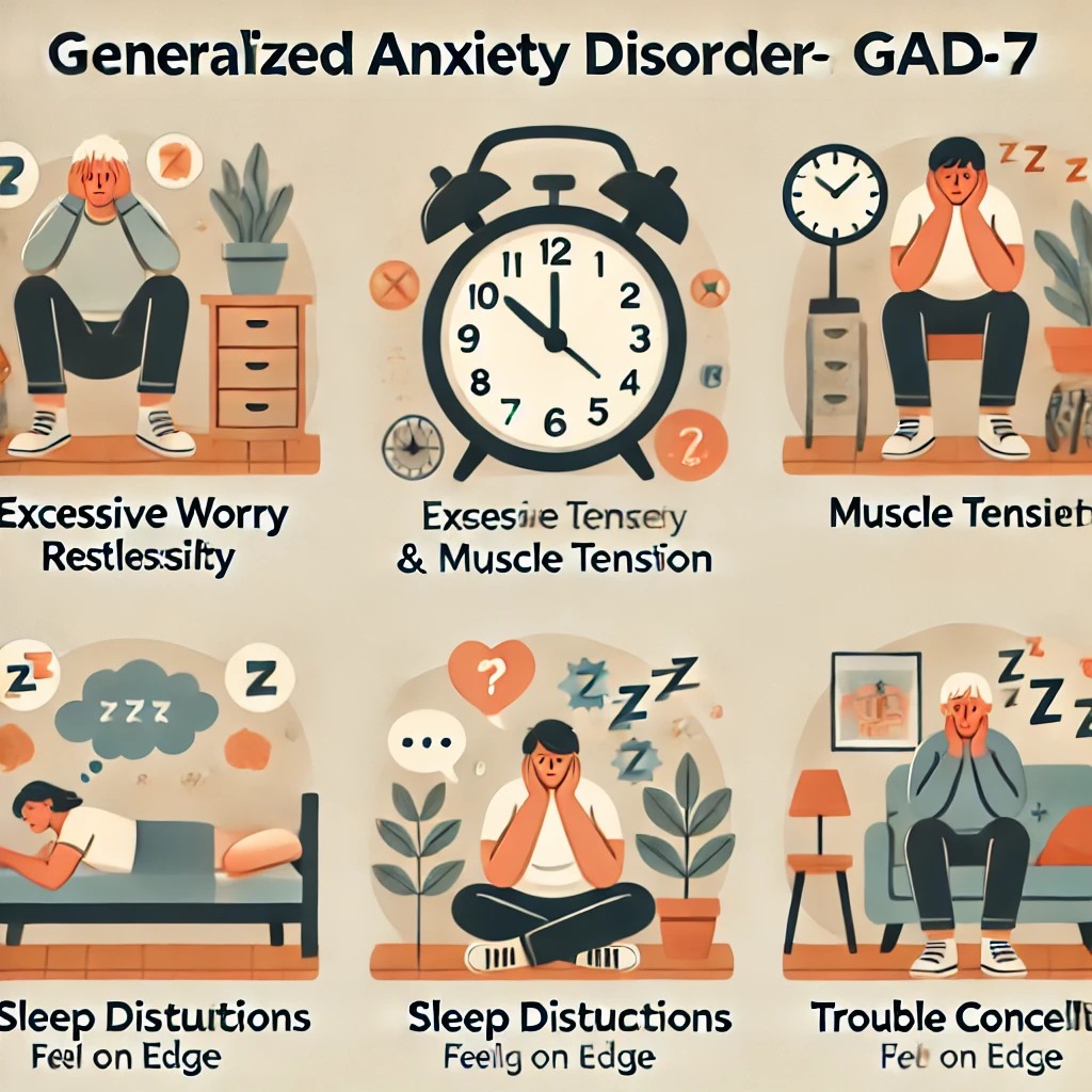 불안 증상 평가 도구 GAD-7