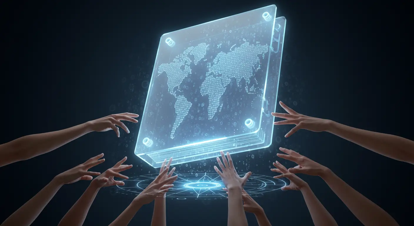 누구나 거래 기록을 공유하고 검증하는 비트코인의 탈중앙화된 블록체인 기술