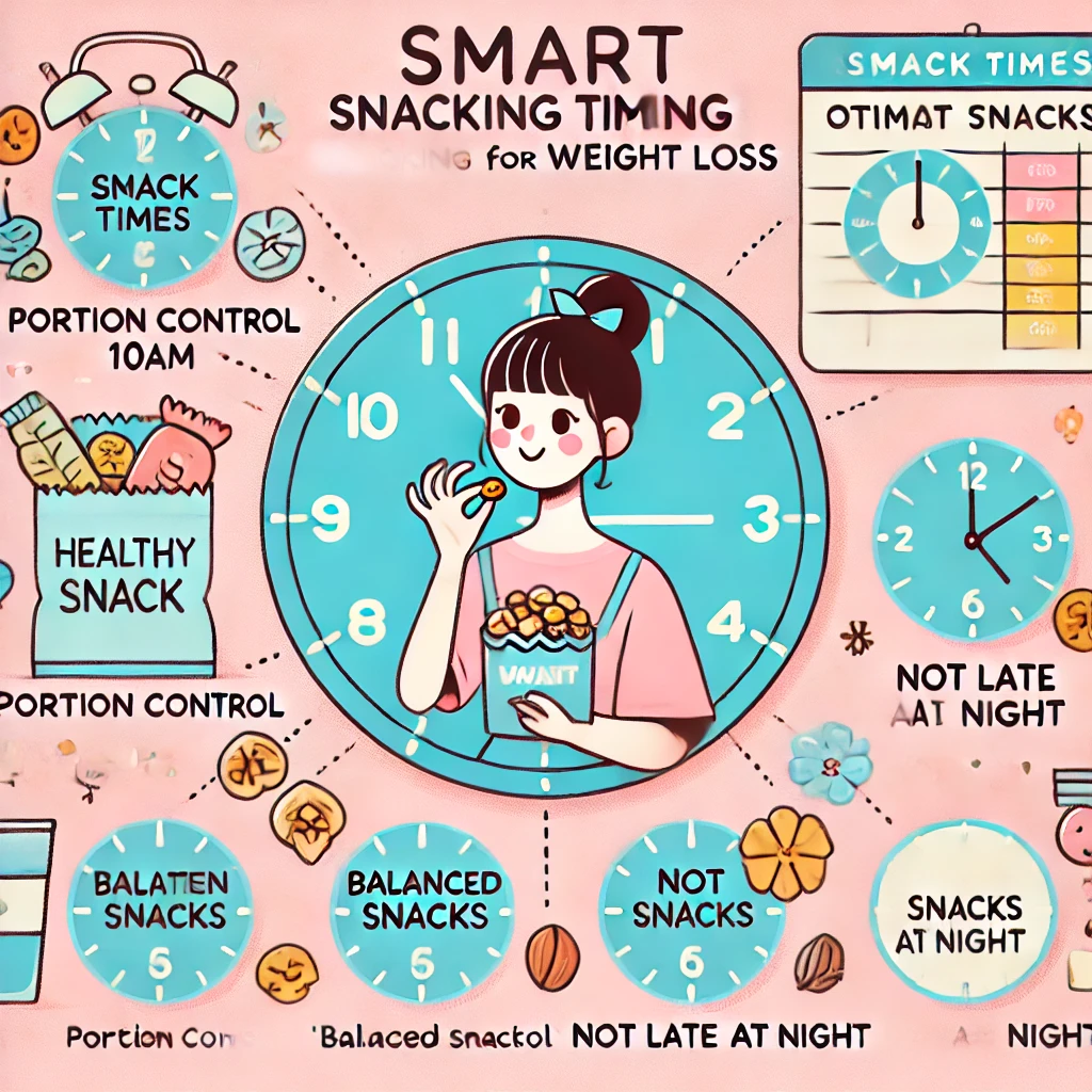 군것질을 끊지 않아도 살 빠지는 법