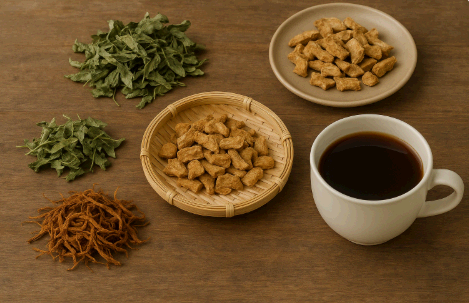 산후조리에 도움 되는 약초