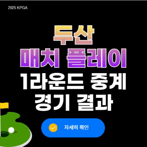 두산 매치플레이 챔피언십 갤러리, 1라운드 경기결과