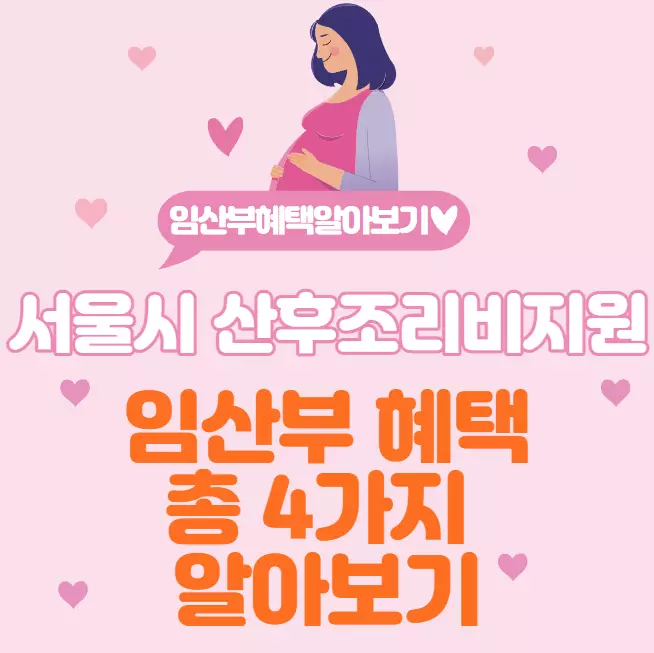 산후조리비지원