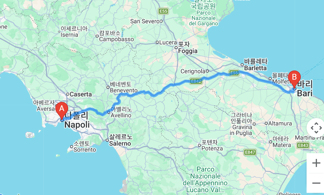 이탈리아 남부 여행 코스! 나폴리 아말피와 바리 소도시