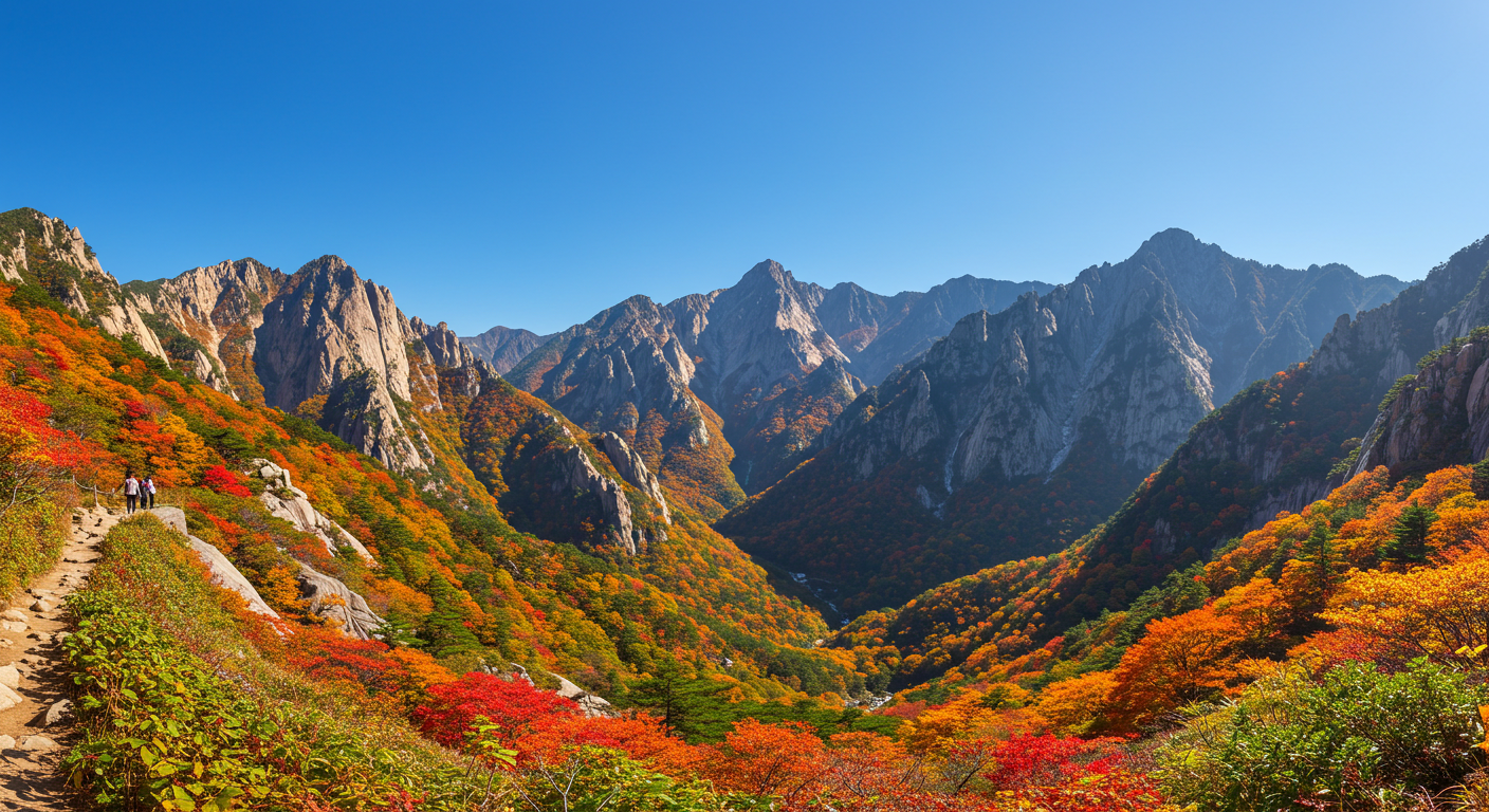설악산 남교리코스 전경