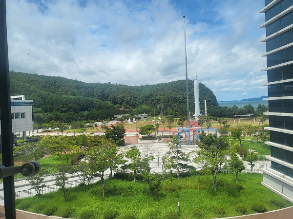 전남 고흥 나로우주센터 우주과학관 2층 외부전경