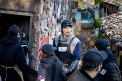 조인성 연탄 배달 봉사