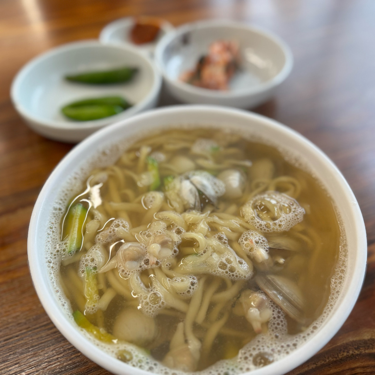온칼국수