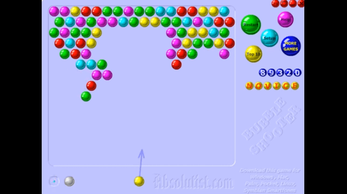 버블슈터 게임하기