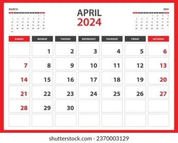 2025년 4월 달력 배경화면 일러스트 이미지 모음_5