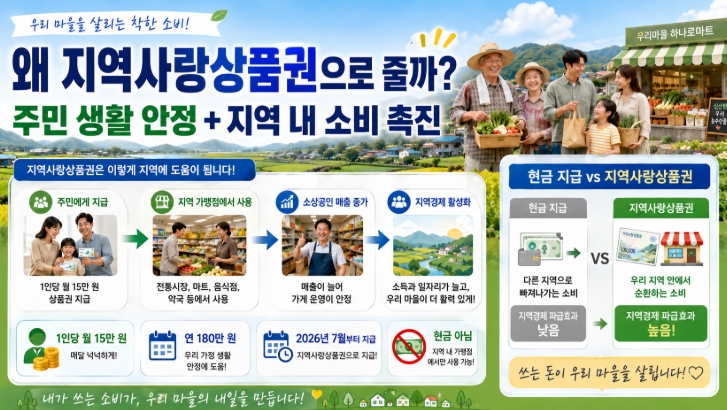 매달 1인당 15만 원 농어촌 기본소득 시범사업 확대 핵심정리