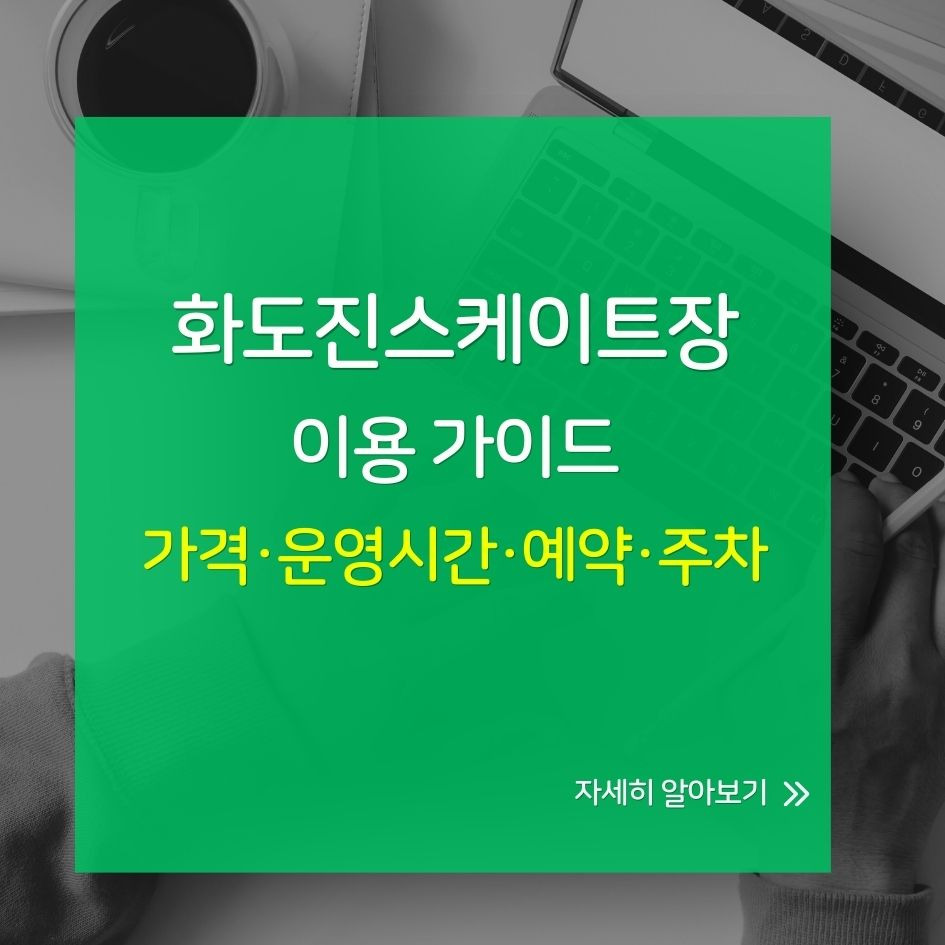 인천 화도진 스케이트장 겨울 풍경
