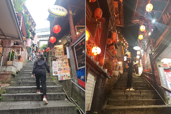 대만 지우펀: 야경과 맛집 및 숙소(윈저스 선라이트 한-구안,日光涵館民宿) 소개_낮과 밤이 다른 곳