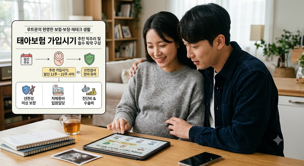 태아보험 가입시기 추천 및 선천성 이상&middot;저체중아 보장 필수 특약 구성법