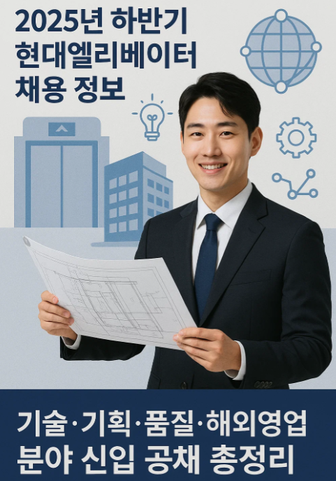 2025년 하반기 현대엘리베이터 채용 정보