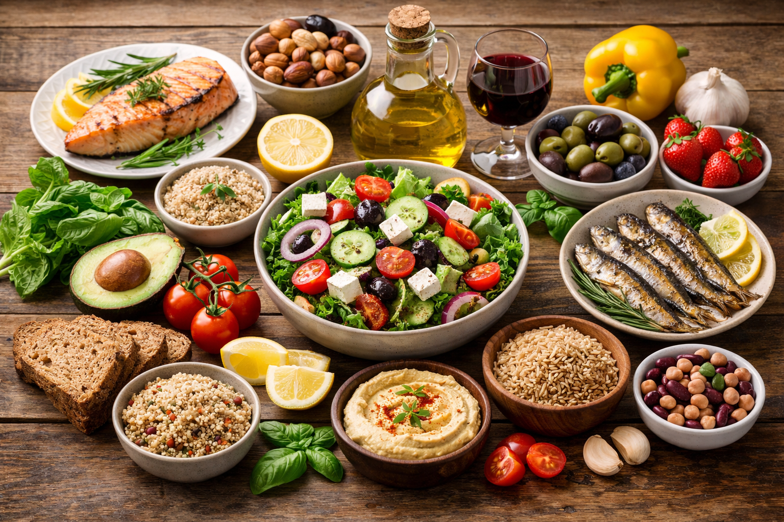 건강한 식단 이미지