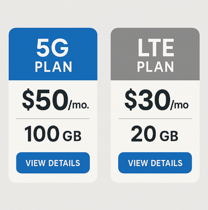 (5G 와 LTE 요금제 중에 어떤 것이 더 나을까?) 사진