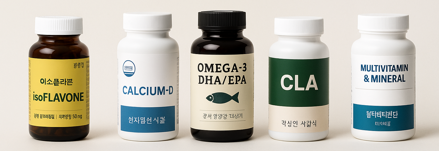 갱년기 여성 영양제 추천 BEST10! 25년 인기 있는 제품 총정리