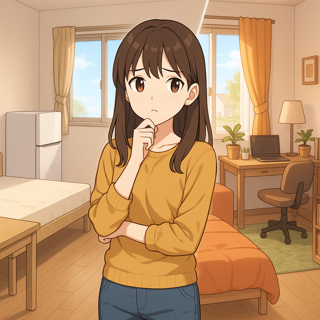 원룸 기본 옵션 있을 때 개인 가구 들이는 게 좋을까